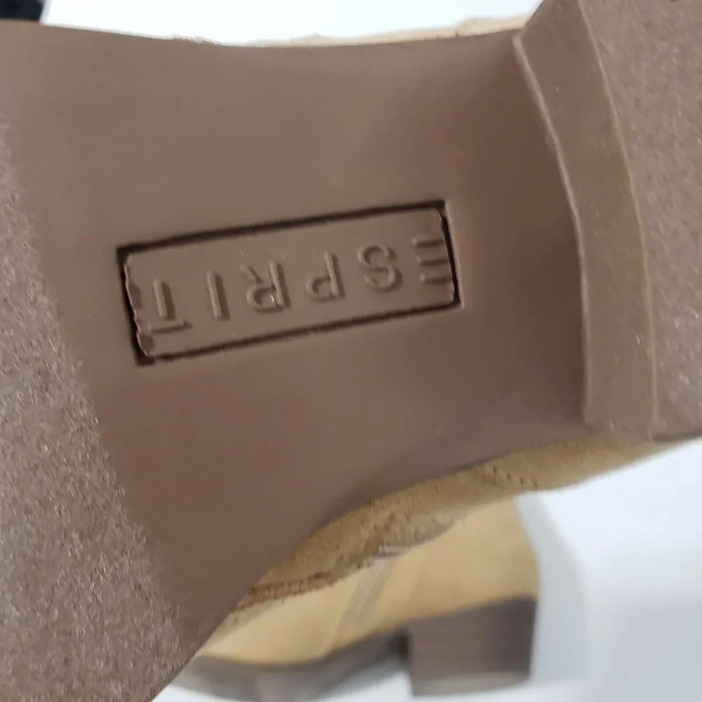 New Esprit Timber Women's Ankle Boots in Sand Size‎ 8